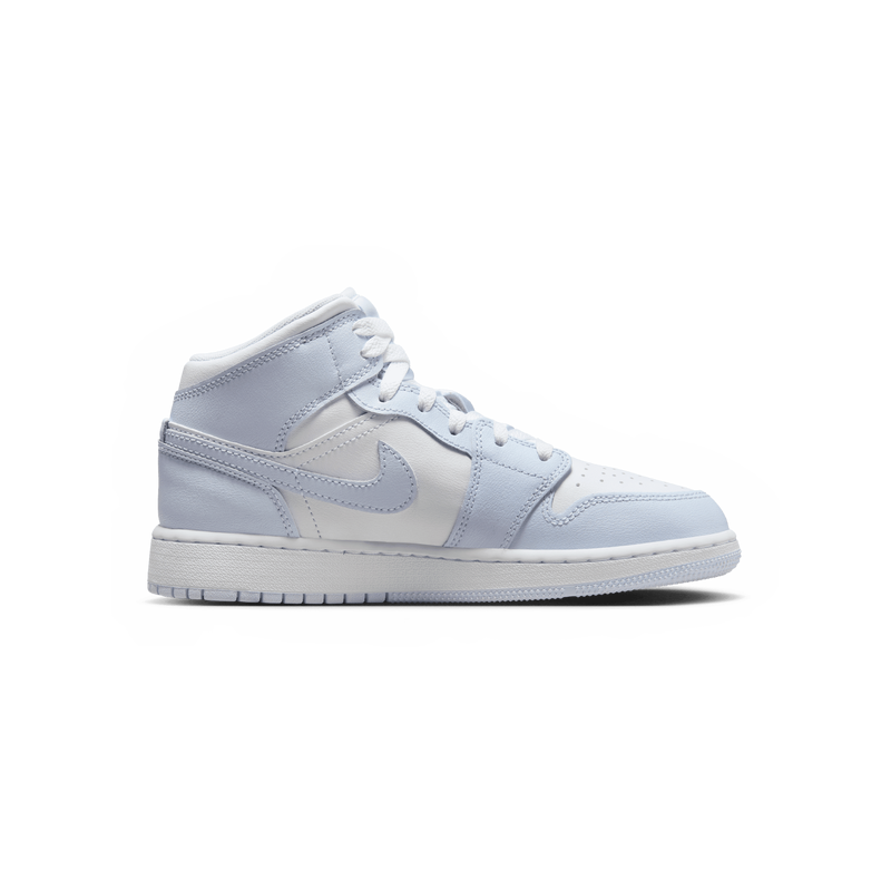 Jordan Aj1 Mid Unisex Schuhe - Blau - Größe: 36 - Leder - Foot Locker