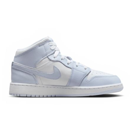 Jordan Aj1 Mid Unisex Schuhe - Blau - Größe: 36 - Leder - Foot Locker