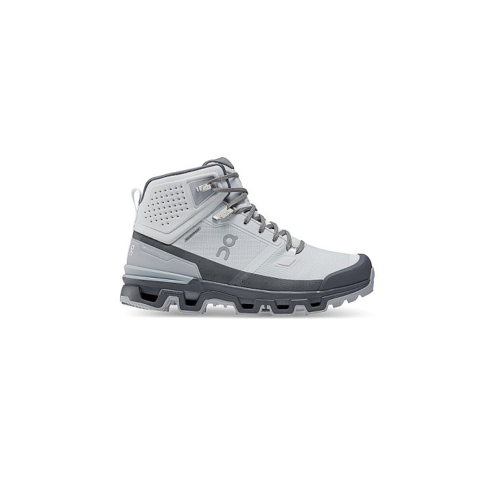 ON Damen Wanderschuhe Cloudrock 2 Waterproof GLACIER/ECLIPSE grau | 40 1/2
