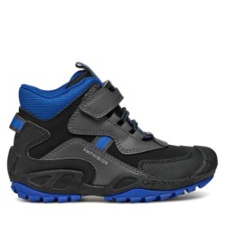 Schnürschuhe Geox Jr New Savage B Abx J261WB 050BU C0071 D Grau