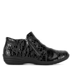 Halbschuhe Remonte R7674-04 Schwarz