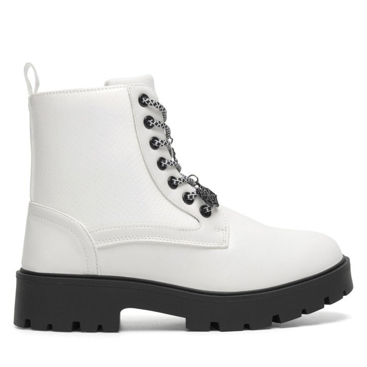 Schnürschuhe BEETLEJUICE CM-AW24-319WBBJ Weiß