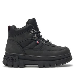 Schnürschuhe Tommy Hilfiger Lace-Up Bootie T3X5-33707-1492 M Schwarz