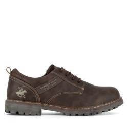 Halbschuhe Beverly Hills Polo Club V5-4371 Braun