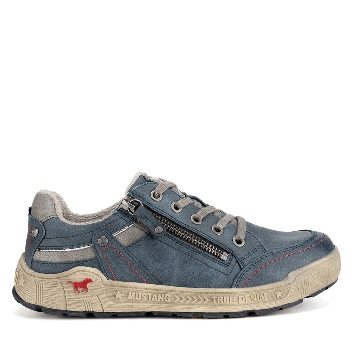 Halbschuhe Mustang 1290-302 Blau