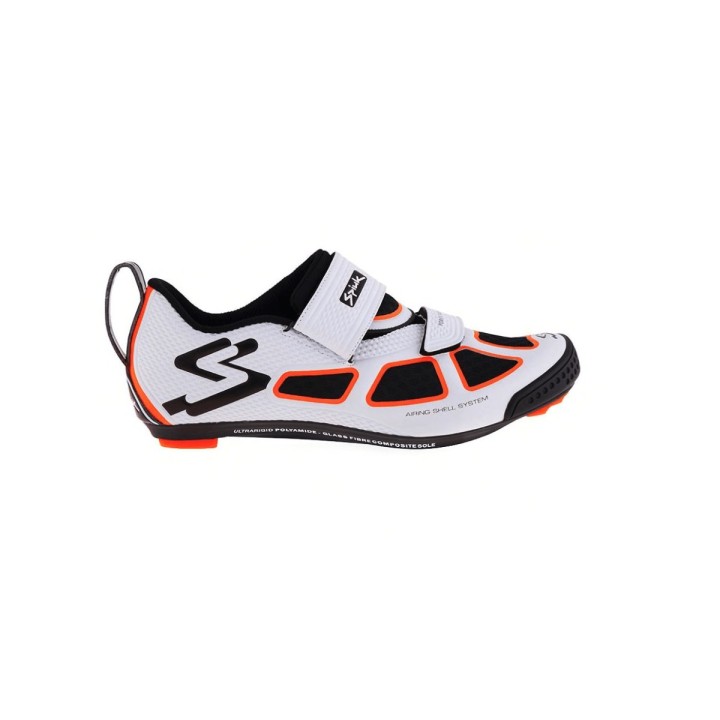 Spiuk Trivium Weiß Orange Herrenschuhe, Größe 49 - EUR