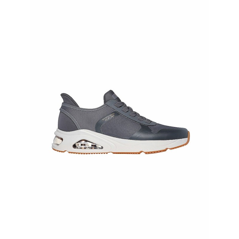 SKECHERS Herren Freizeitschuhe Tres-Air Uno - Necessairy Slip-ins grau | 41