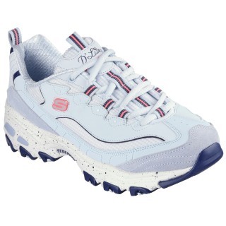 Skechers Sneaker "DLITES-BOLD VIEWS", Freizeitschuh, Halbschuh, Schnürschuh mit Air-Cooled Memory Foam