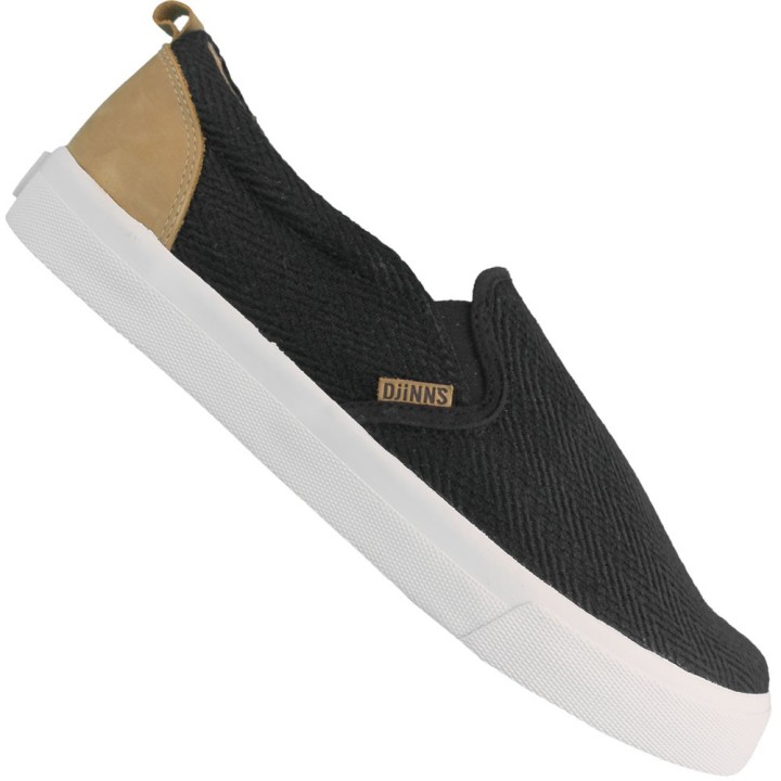 Djinns Slider Fishburn Canvas-Sneaker Black 2016