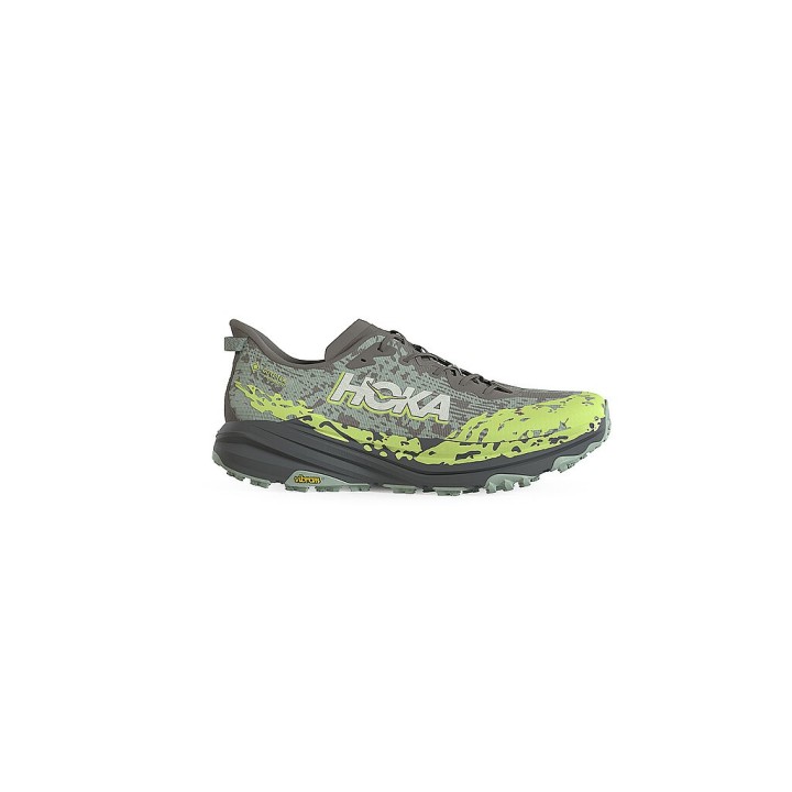 HOKA Heren Traillaufschuhe Speedgoat 6 GTX grau | 40 2/3