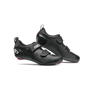 Sidi T5 Air Carbon Schwarz Weiß Triathlon Schuhe, Größe 41 - EUR
