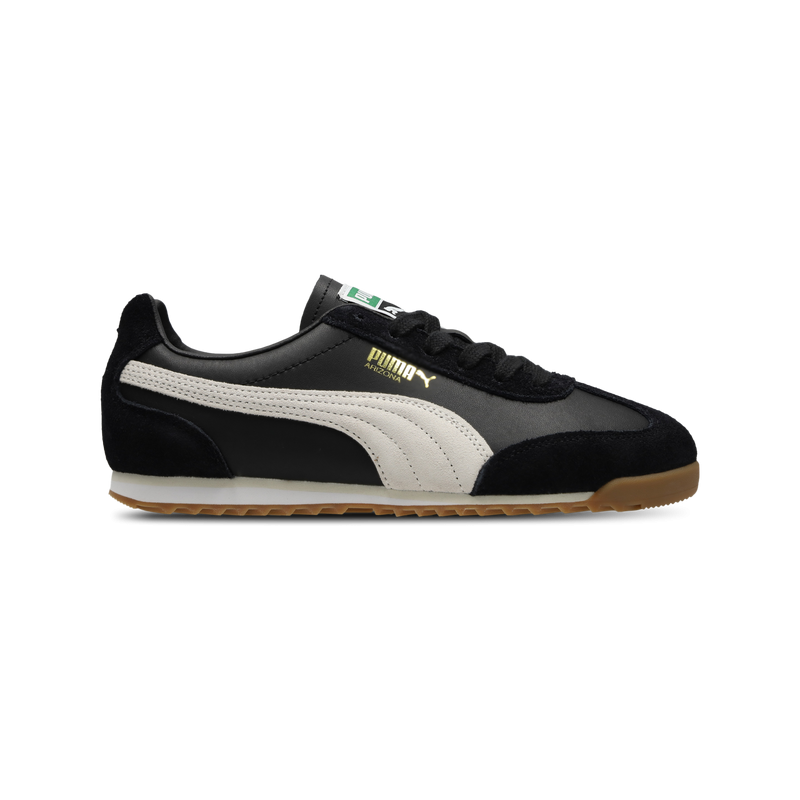 Puma Arizona Retro Damen Schuhe - Schwarz - Größe: 36 - Leder - Foot Locker
