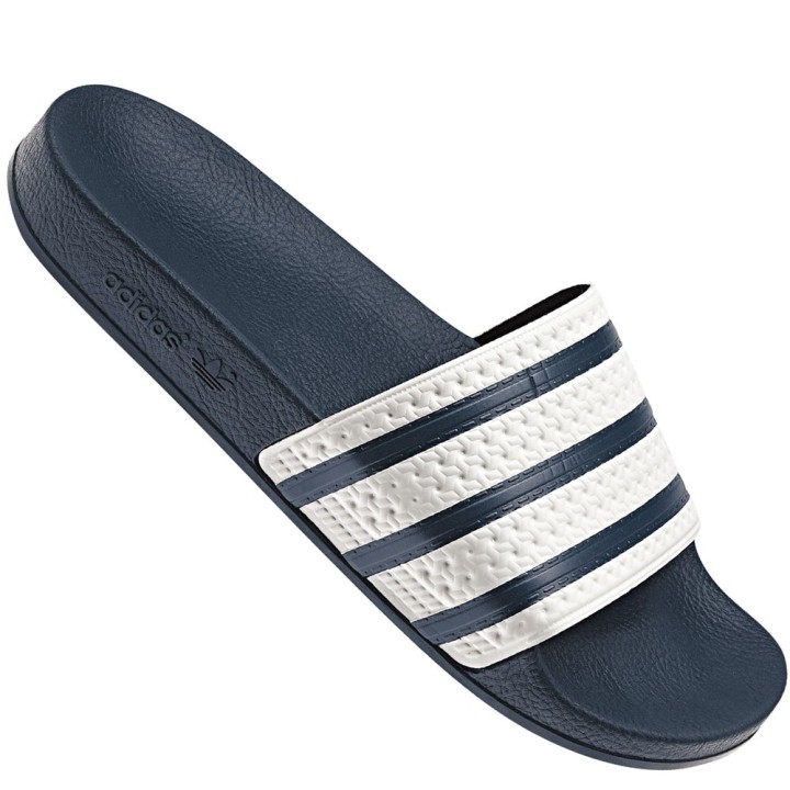adidas Originals Adilette Adiblue/White