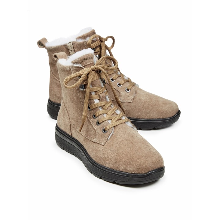 Hallux-Stiefelette Lammfell