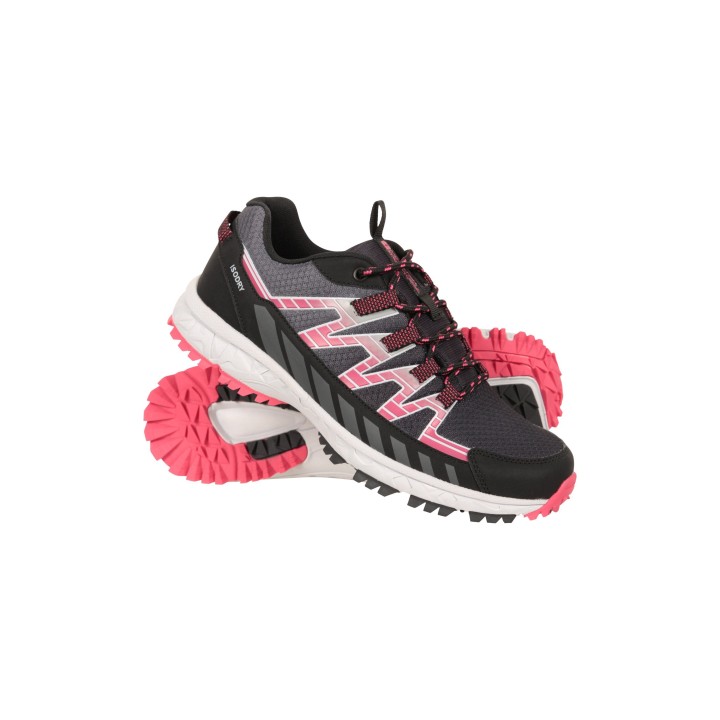 Lakeside Trail Wasserdichte Damen Laufschuhe - Schwarz