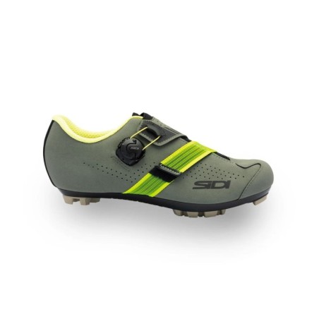 Sidi MTB Aertis Schuhe Grün Gelb, Größe 42 - EUR