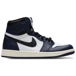 Jordan Aj1 Retro High Og Herren Schuhe - Blau - Größe: 40.5 - Leder - Foot Locker