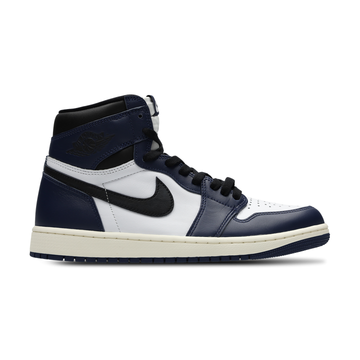 Jordan Aj1 Retro High Og Herren Schuhe - Blau - Größe: 40.5 - Leder - Foot Locker