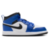 Jordan Aj1 Mid Unisex Schuhe - Blau - Größe: 27.5 - Netz/Synthetik - Foot Locker