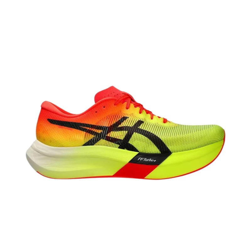 Asics Metaspeed Sky Paris Gelb Rot  Schuhe, Größe 38 - EUR