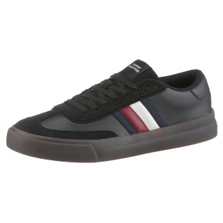 Tommy Hilfiger Sneaker "TH CUPSET TERRACE", Freizeitschuh, Halbschuh, Schnürschuh mit seitlichen Streifen
