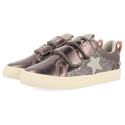 Gioseppo Sneaker "ALSLEV", Plateausneaker, Klettschuh, Halbschuh mit Glitzer
