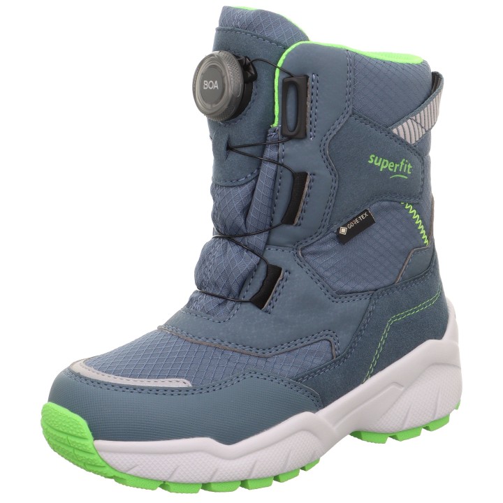 Superfit Winterstiefel "CULUSUK 2.0 WMS: weit", Snowboots mit praktischem BOA-Dreh-Schnellverschluss