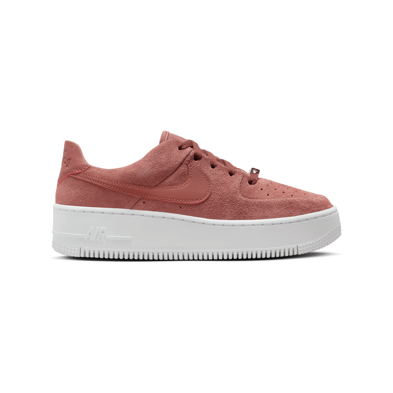 Nike Air Force Damen Schuhe - Rot - Größe: 36 - Netz/Synthetik - Foot Locker