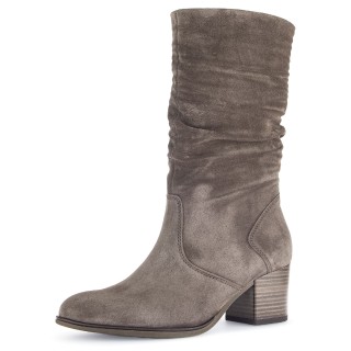 Gabor Stiefel "Ancona", Blockabsatz, Kurzstiefel, Businessstiefel im slouchy-Look