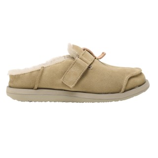 Satorisan Damen Uwabaki Clog Strap Suede Schuhe