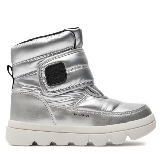 Schneeschuhe Geox Willaboom J46HWC 0LVNF C1007 S Silberfarben