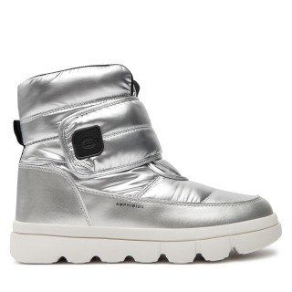 Schneeschuhe Geox Willaboom J46HWC 0LVNF C1007 D Silberfarben