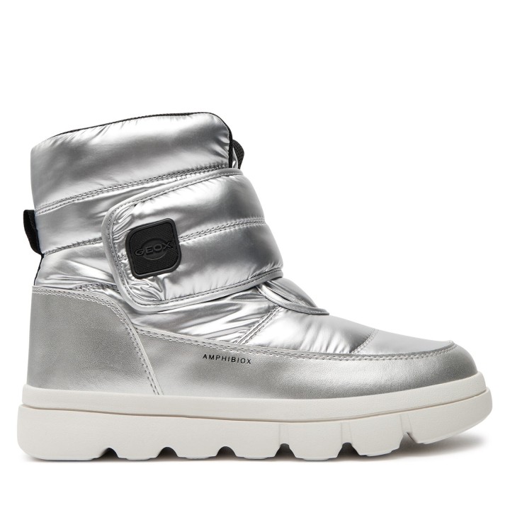 Schneeschuhe Geox Willaboom J46HWC 0LVNF C1007 D Silberfarben