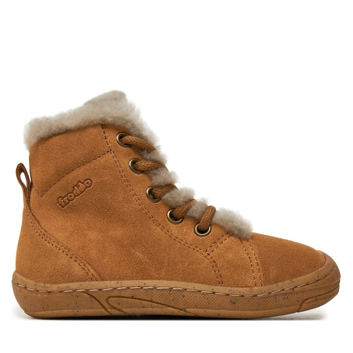Schnürschuhe Froddo Minni Suede Laces G2110140-2 S Braun