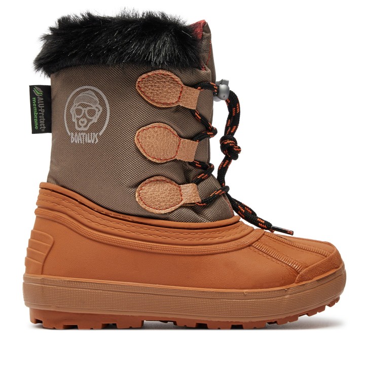 Schneeschuhe Boatilus Nippy 02 Sint. Leather Boot NN02 VAR.41NR Orange