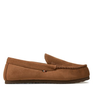 Hausschuhe Tommy Hilfiger Driver House Shoe FM0FM05224 Braun