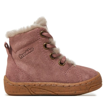 Schnürschuhe Froddo Minni Suede Laces G2110140 M Rosa