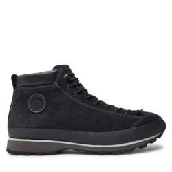 Trekkingschuhe Lomer Bio Naturale Mid Mtx Suede 50085/A Schwarz