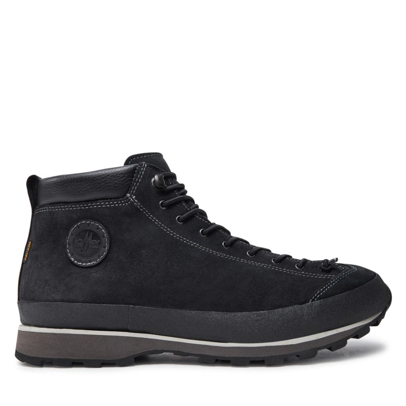 Trekkingschuhe Lomer Bio Naturale Mid Mtx Suede 50085/A Schwarz