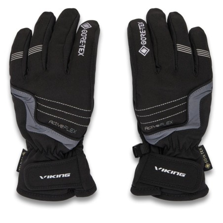 Skihandschuhe Viking Helix GTX Ski 165/22/2252/08 Schwarz