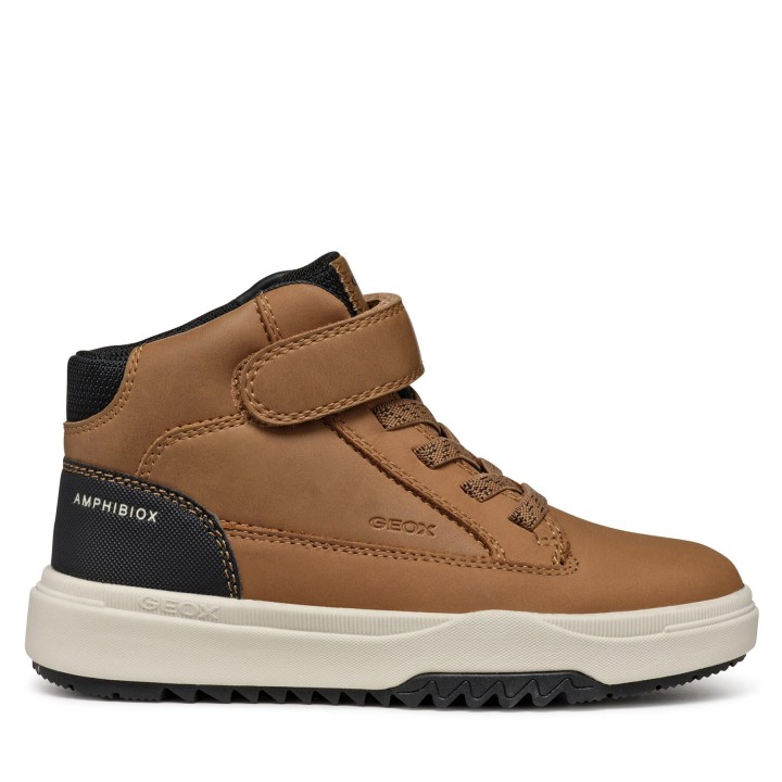 Schnürschuhe Geox J Bunshee Boy B Abx J16FMA 0ME32 CR69B M Braun