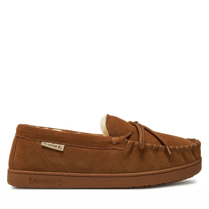 Hausschuhe Bearpaw Moc II 1295M Braun