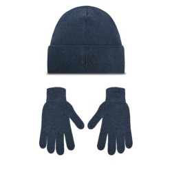 Set Mütze und Handschuhe Calvin Klein K50K512469 Blau