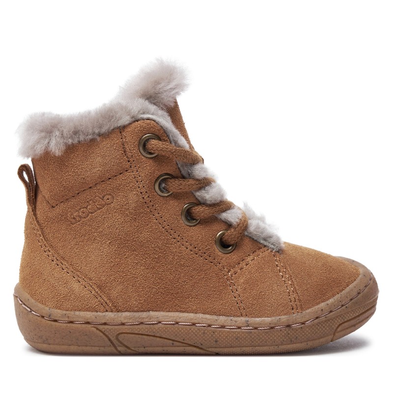 Schnürschuhe Froddo Minni Suede Laces G2110140-2 M Braun