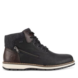 Schnürschuhe Rieker 38441-01 Schwarz
