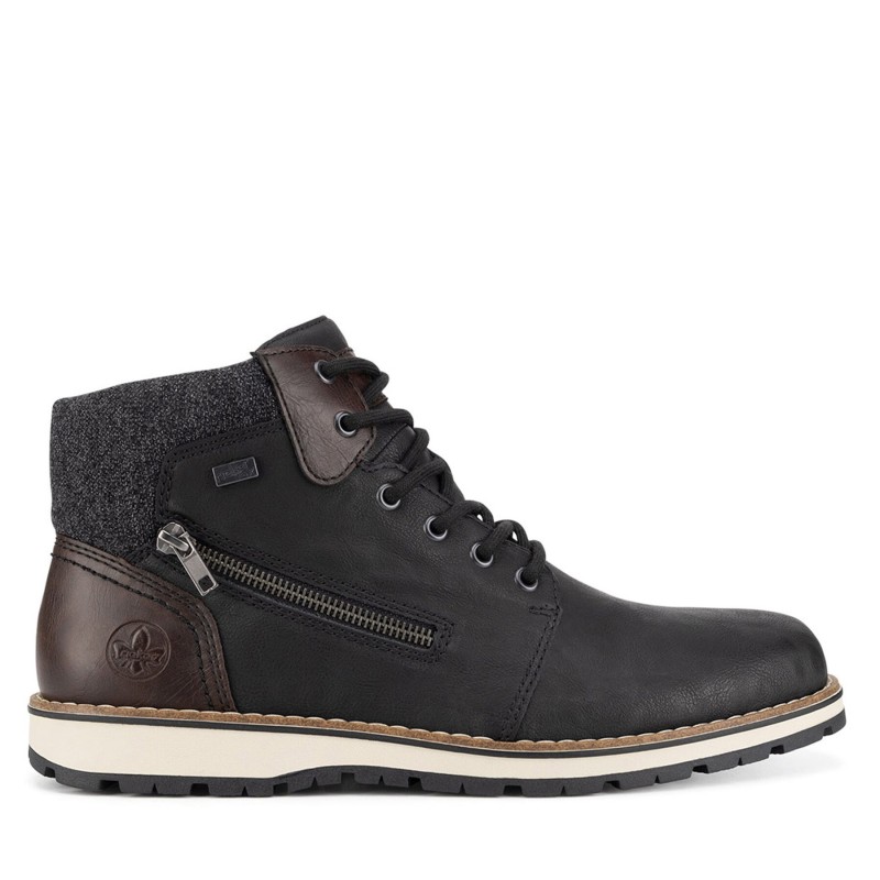 Schnürschuhe Rieker 38441-01 Schwarz
