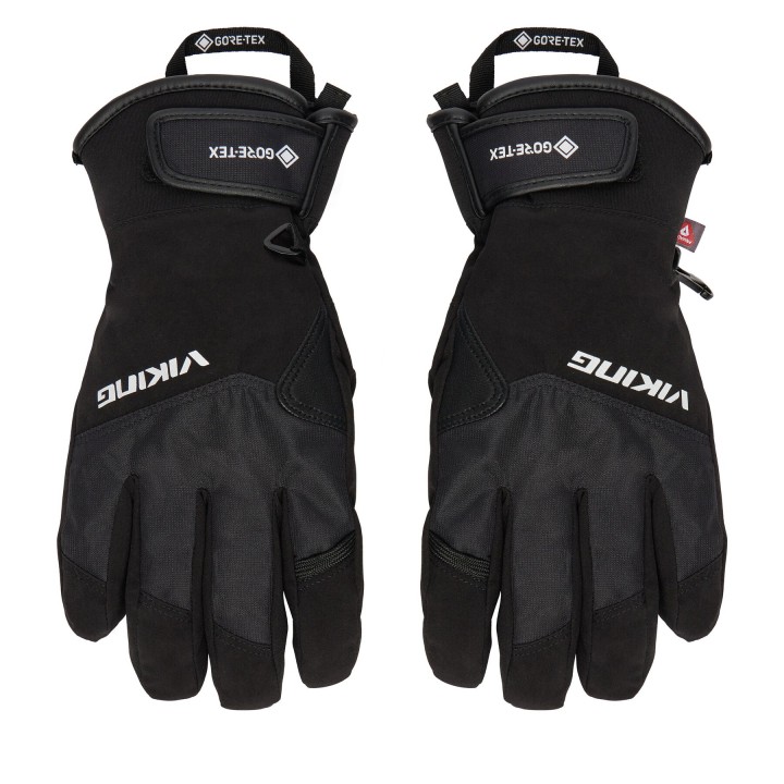 Skihandschuhe Viking Branson GTX Ski 160/25/3054/0900 Schwarz