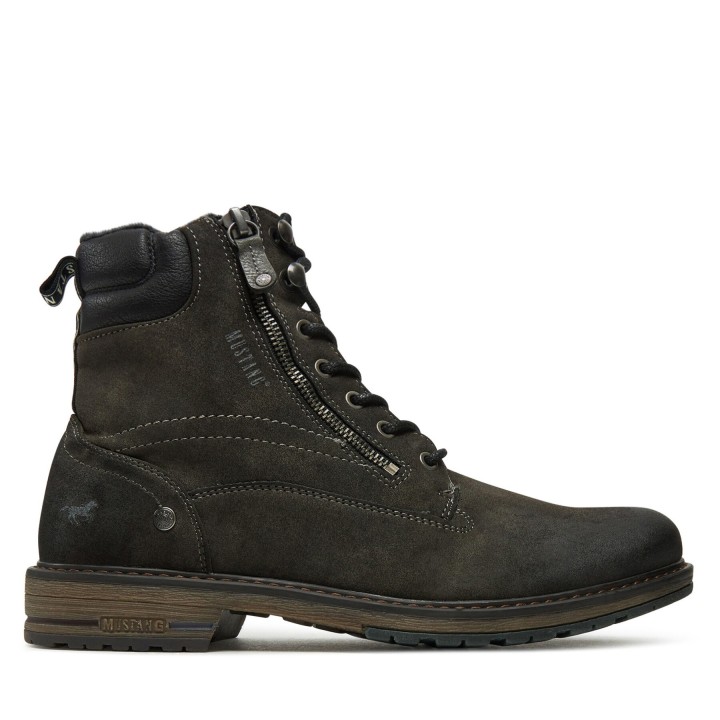 Schnürschuhe Mustang 4157-609 Grau