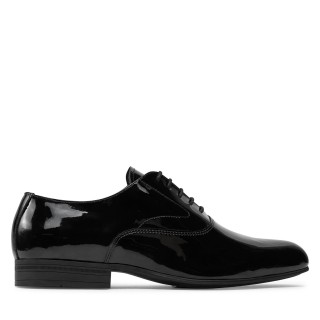 Halbschuhe Calvin Klein Oxford Pat HM0HM01600 Schwarz