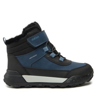 Schneeschuhe Geox J Trekkyup Boy B Abx J46MBE 0MEFU C4J9B S Blau